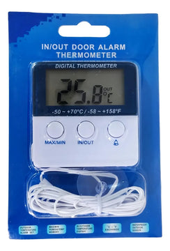 Termometro Digital Indicador Humedad Temperatura Nevera Lcd