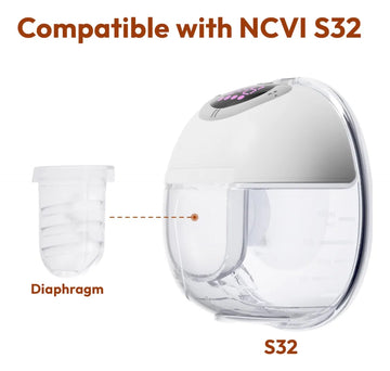 Repuesto Valvula Y Diafragma Silicona Extractor S32 Ncvi