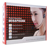 Parlante Amplificador Voz Recargable Micrófono Diadema Radio Diseño