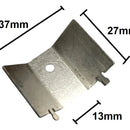 10 Unidades Disipador De Aluminio Para Transistor To-220