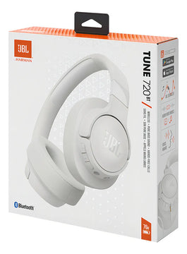Auriculares Bluetooth blancos JBL Tune 720BT