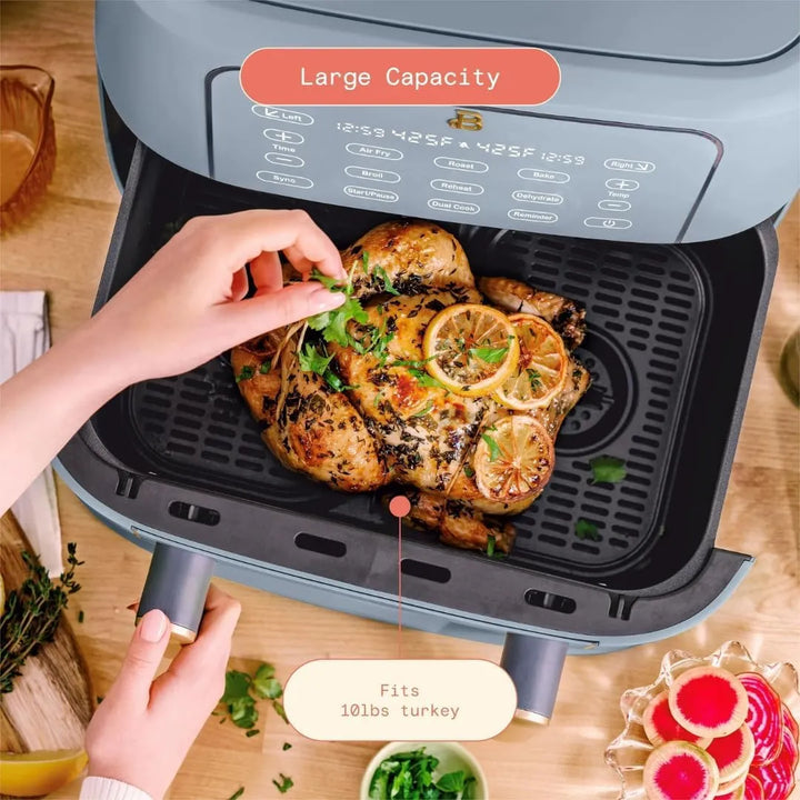 Hermoso Horno Freidora De Aire De 9 Cuartos De Galón Con