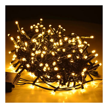 Luces Led Lineal 500 Calida 40m Instalacion Navidad Navideña