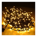 Luces Led Lineal 500 Calida 40m Instalacion Navidad Navideña Amarillo