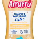 Shampoo Y Baño Liquido Arrurru Delicada Nutrición 750 Ml