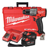Taladro Percut Atornill M18 Fuel Maletin Milwaukee 2904-259a Color Rojo