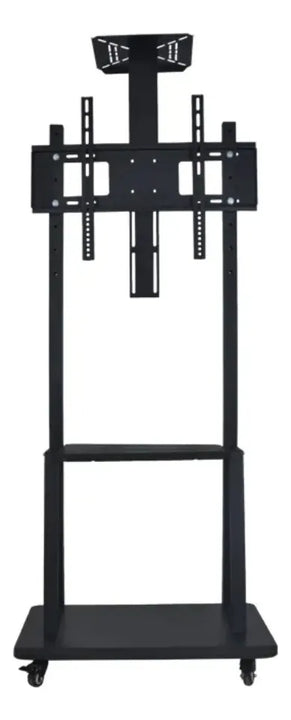 Soporte Piso Pedestal Tv Estante Mesa 32 A 70 Metalico Color Negro