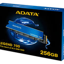 Unidad Solida M2 Adata Legend 700 256gb Gen3 Azul