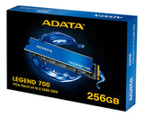 Unidad Solida M2 Adata Legend 700 256gb Gen3 Azul