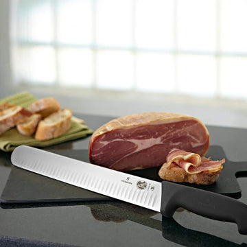 Cuchillo Victorinox Jamon Carnes Profesional Ondeado 30cm Negro
