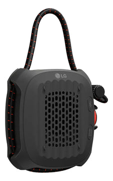 Parlante LG Xboom Xg2t Resistente Al Polvo Y Agua Negro
