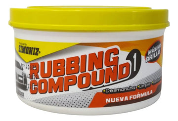 Crema Pulidora Rubbing Simoniz 395 Gr Para Autos Y Moto
