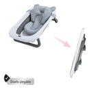 Tina Bañera Plegable Para Bebé Color Gris Tina Bañera Plegable Para Bebé