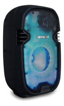 Parlante Bluetooth Aiwa Awsp08twl 300w Flame Con Microfono Color Negro