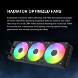 Gamdias Chione E4 Enfriador Líquido De Cpu Aio De 14.173 In