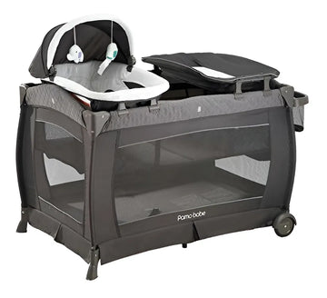 Pamo Babe Deluxe Nursery Center Comodo Corralito Para Bebes