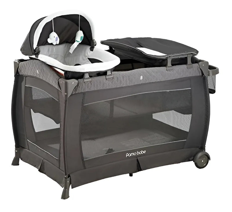 Pamo Babe Deluxe Nursery Center Comodo Corralito Para Bebes