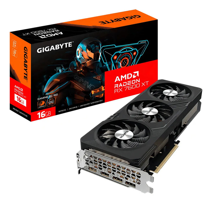 Tarjeta De Vídeo Gigabyte Amd Radeon Rx7600xt Gaming Oc 16gb