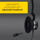 Diadema Con Microfono Jabra Biz 2300 Alambrico Usb Negro /vc