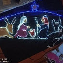 Figuras Navideñas En Luz Led Azul