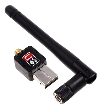 Adaptador Wifi Usb 600mbps Antena 802.iin 802-1 Wireless
