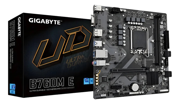 Board M-atx Gigabyte B760m E (socket 1700) Ddr5 Black