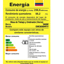 Estufa De Piso A Gas 60 Cm Inox Mabe Emc6050nfx1
