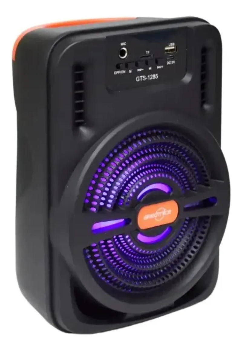 Parlante Cabina Musical Inalámbrico Micrófono Control Sonido
