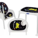 Silla Comedor 3 En 1 Bebé Multifuncional + Obsequio-azul Osc Azul Oscuro Azul Oscuro