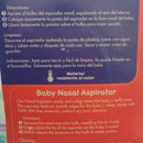 Aspirador Nasal Para Bebes Diseño Ergonomico
