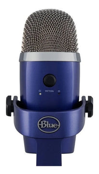 Micrófono Blue Yeti Nano Condensador Omnidireccional color vivid blueS