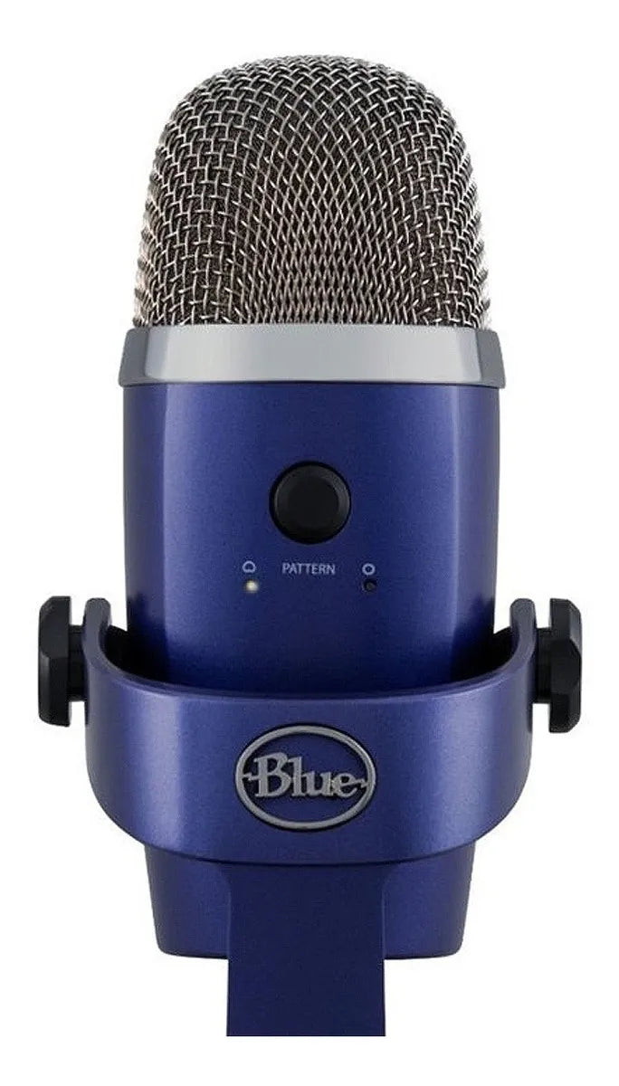 Micrófono Blue Yeti Nano Condensador Omnidireccional color vivid blueS