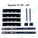 Soporte De Pared Para Televisor De 26 A 63 Pulgadas Color Negro