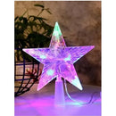 Estrella Led Multicolor Para Árbol De Navidad Colores