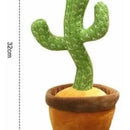 Cactus Bailarín Musical Repite Voz Recargable Interactivo