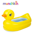 Bañera inflable Munchkin Duck para bebé de más de 6 meses, color amarillo