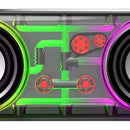 Parlante Potente Bluetooth Lonid Tws Rgb Dual 13.6w Speaker Negro
