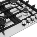 Estufa De Empotrar Challenger Acero 4 Puestos Sv 6860 Ei