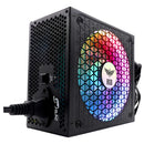 Fuente De Poder Gamer Rgb 450w 80+ Silver Psu-005 Rgb
