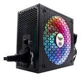 Fuente De Poder Gamer Rgb 450w 80+ Silver Psu-005 Rgb