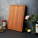 Tabla De Cortar De Madera Grande Para Cocina, 1 Hoja Gruesa