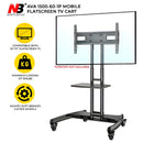 Rack De Pedestal Para Tv De 32 A 70 Nb Ava 1500 60 1p Color Negro