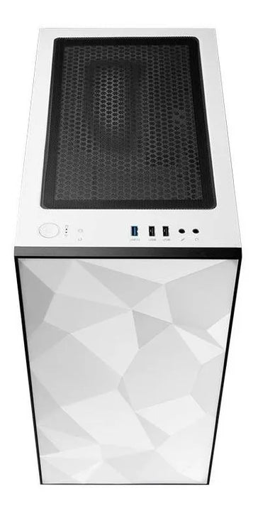 Armario Aigo Darkflash Dlm 21 con cristal lateral blanco para jugadores