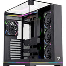 Gabinete Xyz Tesseract X Argb 7 Fans Controller 2d Glass Dual Chamber Usb C