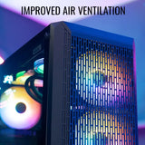 Gabinete Gamer Aerocool Beam 4 Ventiladores Argb Rgb