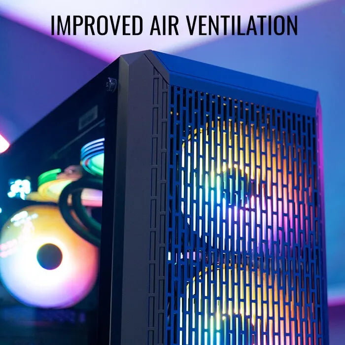 Gabinete Gamer Aerocool Beam 4 Ventiladores Argb Rgb