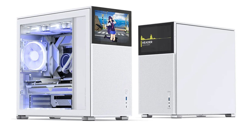 Jonsbo D41 Mesh Sc Carcasa Para Computadora Atx Con Pantalla