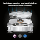 Enfriamiento Liquido Pc 240 Mm Argb Lga 1700 Am5 1200 Blanco