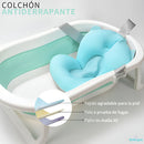 Tina Bañera Para Bebe Plegable Con Termometro Viaje Portatil