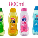 Shampoo Baby Soft Babysoft Cuidado Delicado Rosado X 800 Ml